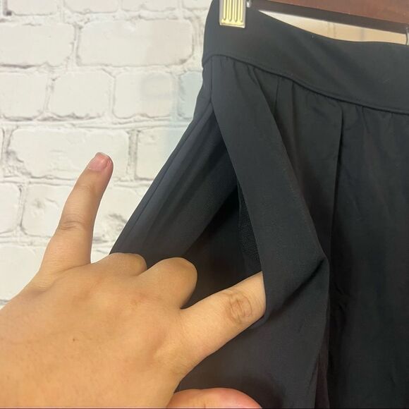 New Balance Wide Leg Workout Pants Black Size XS Extra Small - Picture 3 of 12